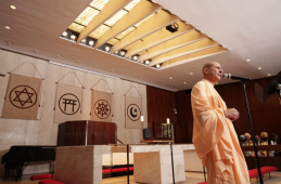 Radhanath Swami speaks at United Nations Interfaith Climate Change Ceremony