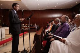 Radhanath Swami speaks at United Nations Interfaith Climate Change Ceremony