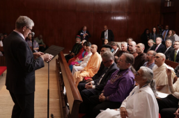 Radhanath Swami speaks at United Nations Interfaith Climate Change Ceremony