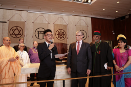 Radhanath Swami speaks at United Nations Interfaith Climate Change Ceremony