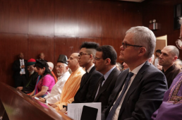 Radhanath Swami speaks at United Nations Interfaith Climate Change Ceremony