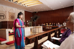 Radhanath Swami speaks at United Nations Interfaith Climate Change Ceremony