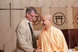 Radhanath Swami speaks at United Nations Interfaith Climate Change Ceremony